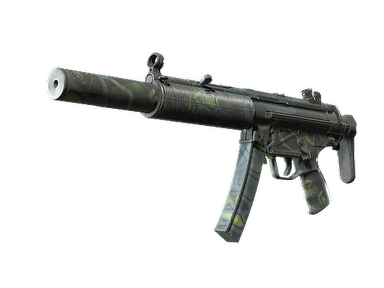 MP5-SD | Lime Hex - Field-Tested