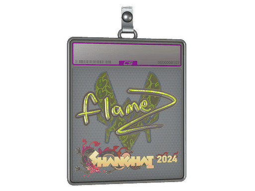 Sticker Slab | FlameZ (Holo) | Shanghai 2024