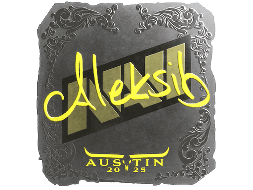 Sticker | Aleksib (Foil) | Austin 2025