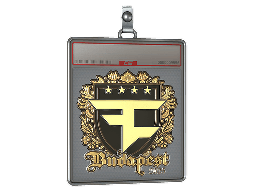 Sticker Slab | FaZe Clan (Gold) | Budapest 2025