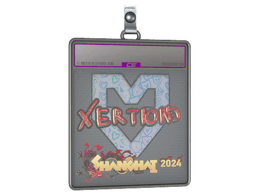 Sticker Slab | xertioN (Holo) | Shanghai 2024