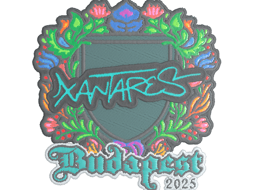 Sticker | XANTARES (Embroidered) | Budapest 2025