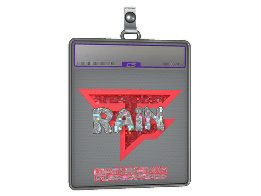 Sticker Slab | rain (Glitter) | Copenhagen 2024