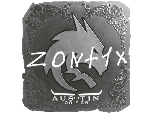 Sticker | zont1x (Foil) | Austin 2025