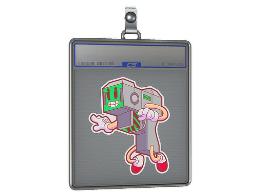 Sticker Slab | Retro Zeus