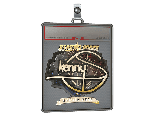 Sticker Slab | kennyS (Gold) | Berlin 2019