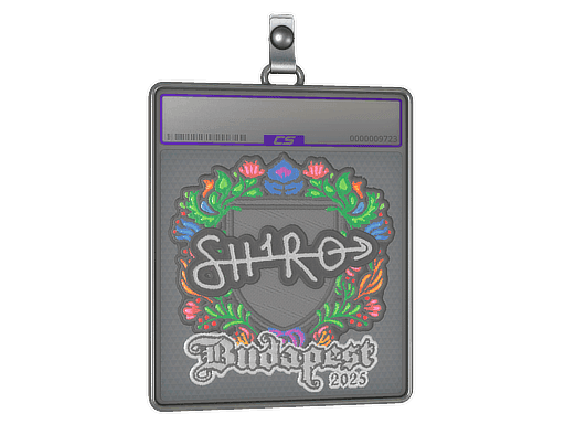 Sticker Slab | sh1ro (Embroidered) | Budapest 2025