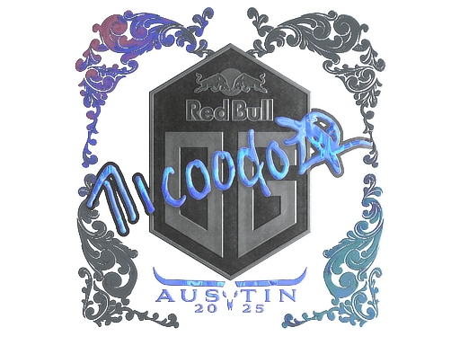 Sticker | nicoodoz (Holo) | Austin 2025