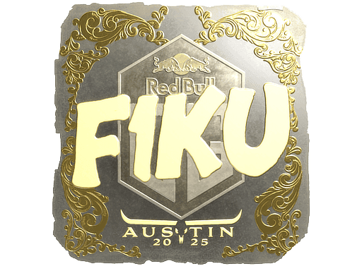 Sticker | F1KU (Gold) | Austin 2025