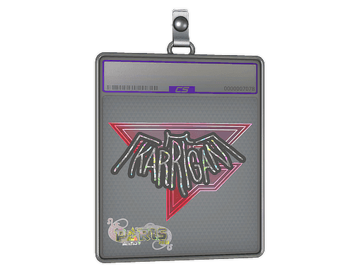 Sticker Slab | karrigan (Glitter) | Paris 2023