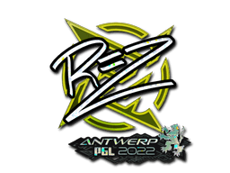 Sticker | REZ (Glitter) | Antwerp 2022