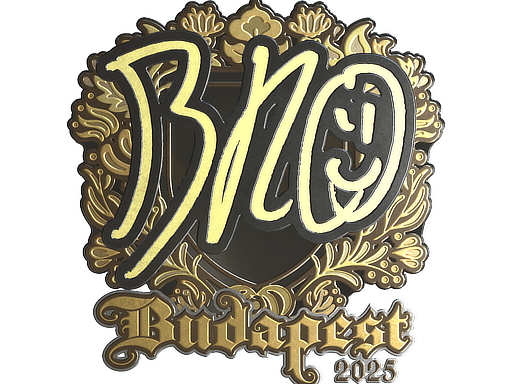 Sticker | br0 (Gold) | Budapest 2025