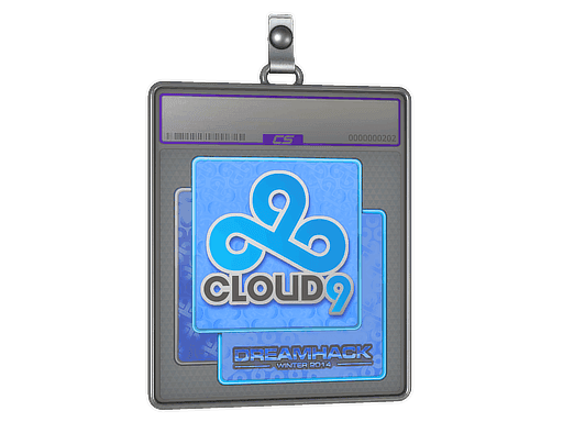 Sticker Slab | Cloud9 (Holo) | DreamHack 2014