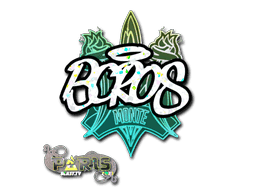 Sticker | BOROS (Glitter) | Paris 2023