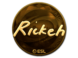 Sticker | Rickeh (Gold) | Katowice 2019