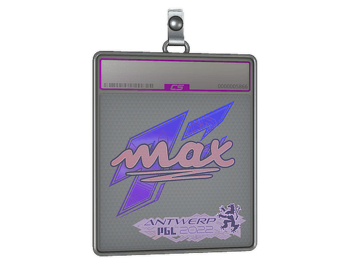 Sticker Slab | max (Holo) | Antwerp 2022