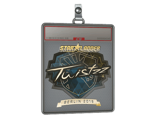 Sticker Slab | Twistzz (Gold) | Berlin 2019