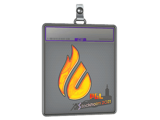 Sticker Slab | Copenhagen Flames (Holo) | Stockholm 2021