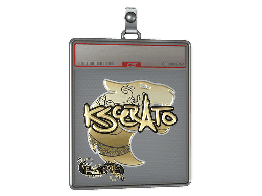 Sticker Slab | KSCERATO (Gold) | Paris 2023