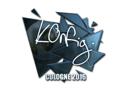 Sticker | k0nfig (Foil) | Cologne 2016