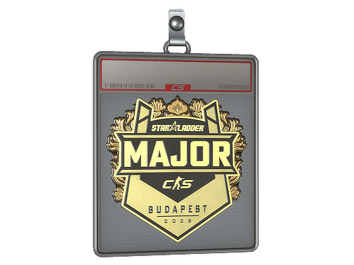 Sticker Slab | StarLadder (Gold) | Budapest 2025