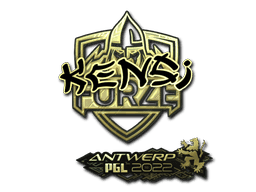 Sticker | KENSi (Gold) | Antwerp 2022
