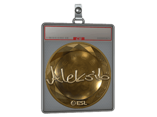 Sticker Slab | Aleksib (Gold) | Katowice 2019