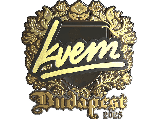 Sticker | Kvem (Gold) | Budapest 2025