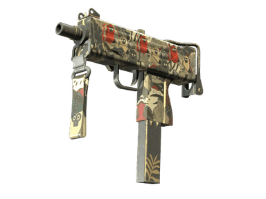 MAC-10 | Monkeyflage - Field-Tested