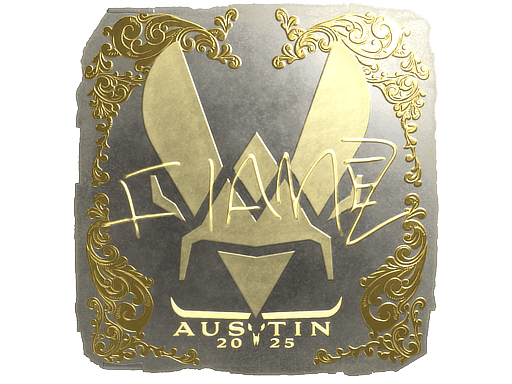Sticker | FlameZ (Gold) | Austin 2025