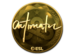 Sticker | autimatic (Gold) | Katowice 2019