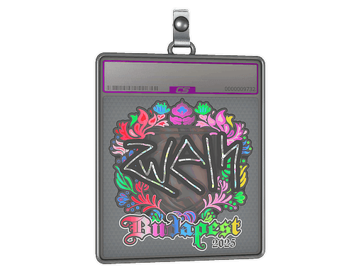 Sticker Slab | zweih (Holo) | Budapest 2025