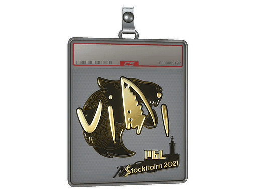 Sticker Slab | VINI (Gold) | Stockholm 2021