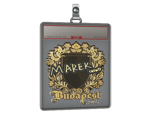 Sticker Slab | Marek (Gold) | Budapest 2025