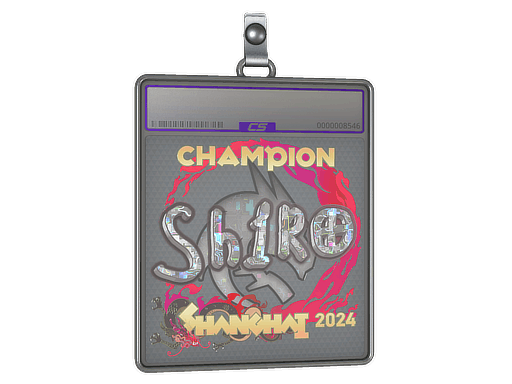 Sticker Slab | sh1ro (Glitter, Champion) | Shanghai 2024