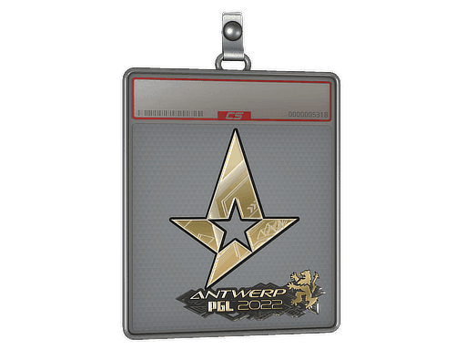Sticker Slab | Astralis (Gold) | Antwerp 2022