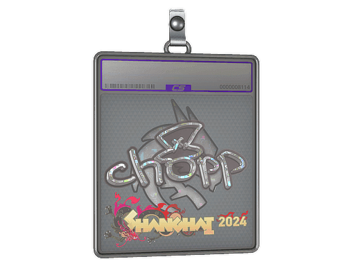 Sticker Slab | chopper (Glitter) | Shanghai 2024