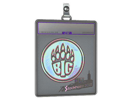 Sticker Slab | BIG (Holo) | Stockholm 2021