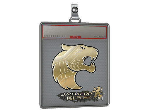 Sticker Slab | FURIA (Gold) | Antwerp 2022