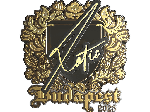 Sticker | XotiC (Gold) | Budapest 2025