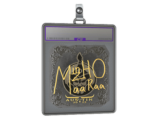 Sticker Slab | mzinho (Foil) | Austin 2025