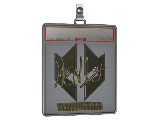 Sticker Slab | HEN1 (Gold) | Copenhagen 2024