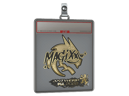 Sticker Slab | magixx (Gold) | Antwerp 2022