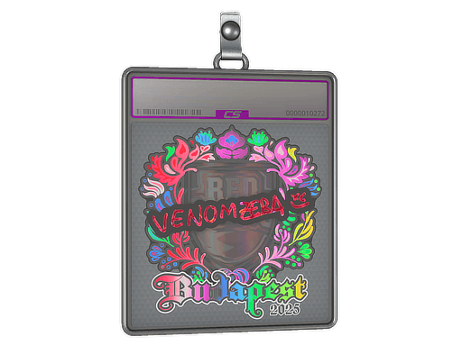 Sticker Slab | venomzera (Holo) | Budapest 2025