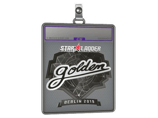 Sticker Slab | Golden (Foil) | Berlin 2019