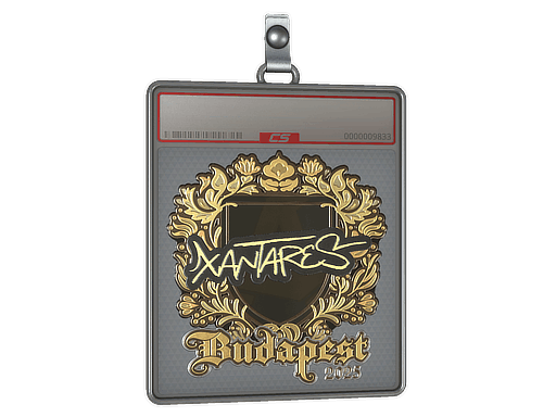 Sticker Slab | XANTARES (Gold) | Budapest 2025