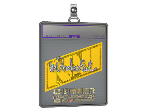 Sticker Slab | w0nderful (Glitter, Champion) | Copenhagen 2024