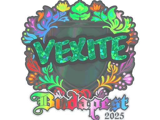 Sticker | vexite (Holo) | Budapest 2025