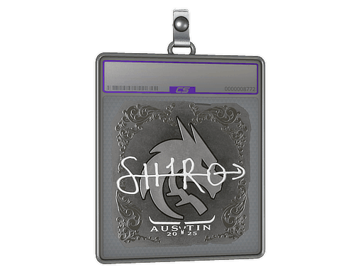 Sticker Slab | sh1ro (Foil) | Austin 2025