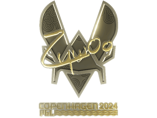 Sticker | ZywOo (Gold) | Copenhagen 2024